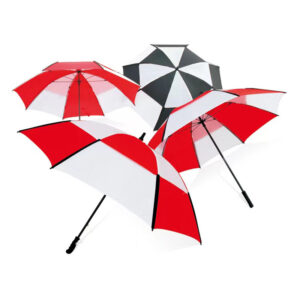 double layers vented golf umbrella