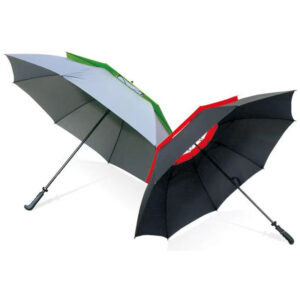 real double layer vented golf umbrella