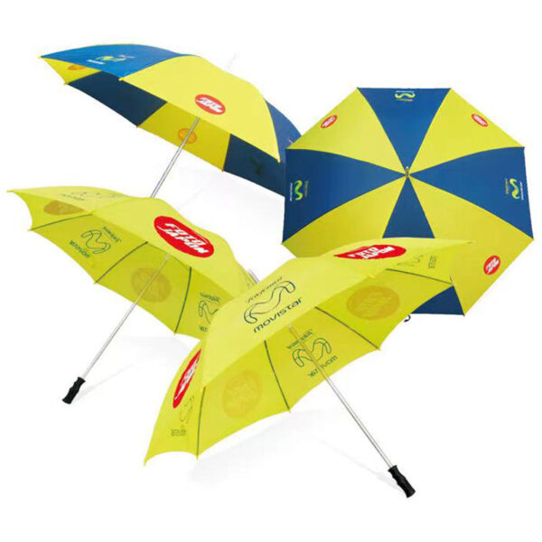 Movistar telecom vechile promotion golf umbrella