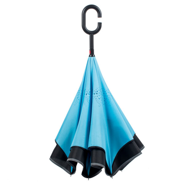 Reverse Closing C-Grip Umbrella