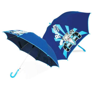 Racing action kid umbrella