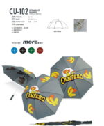Pallo Campero chicken promotion umbrella
