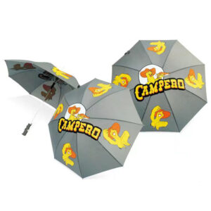 Pallo Campero chicken promotion umbrella
