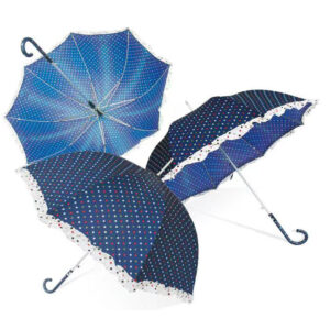 women stick lace umbrella