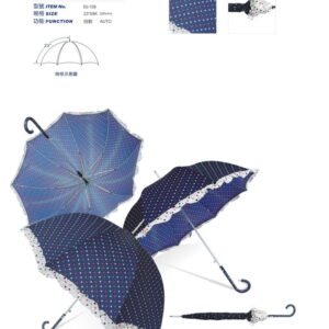 women stick lace umbrella