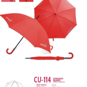 auto stick red promotion umbrella