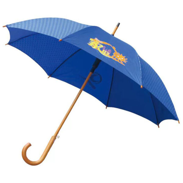 cheap wood umbrella for promotion