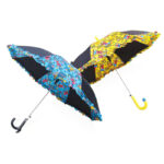 Children umbrella with lace