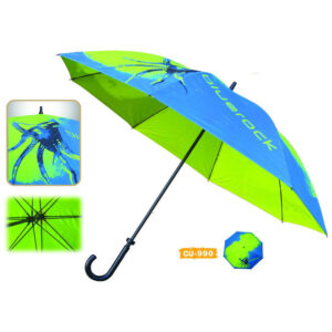colorful over printing octopus fish golf umbrella for promotion