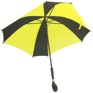 Double fluted auto open manual close anti-rust mini square golf umbrella