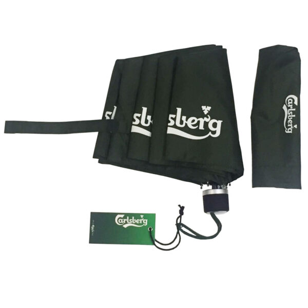 Carsberg beer mini pocket umbrella