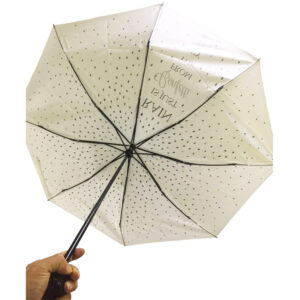 Custom three fold manual windproof anti-thunder parasol supermini the compact mini full printing promotion umbrella