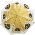 190T Pongee Olu Olu Foods restaurant advertising anti-thunder windproof fiber golf umbrella