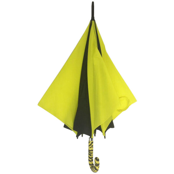 Double fluted auto open manual close anti-rust mini square golf umbrella