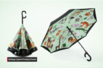 Fantasy Forest C handle inverted umbrella