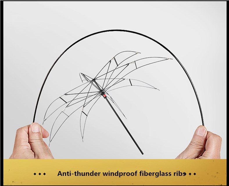visible double layer anti-thunder fiberglass frame