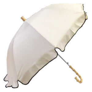 Wholesales auto open stick safety style children windproof kids umbrella flaps bamboo parasol