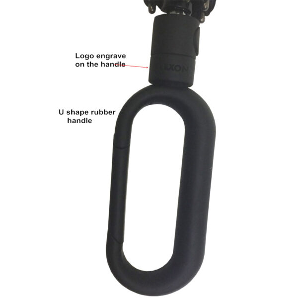 U shape rubber hook handle