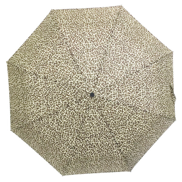 Safe Style auto open auto close anti-rust anti-thunder windproof Leopard printed promotion umbrella