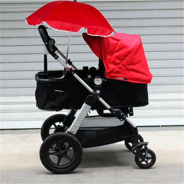 Baby stroller umbrella baby car universal umbrellas hand open special shape clamp parasol clipchildren