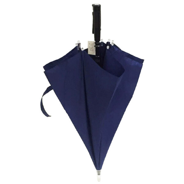 Anti-thunder Led Bellagio Europe promotion long handle windproof fiber safe umbrella