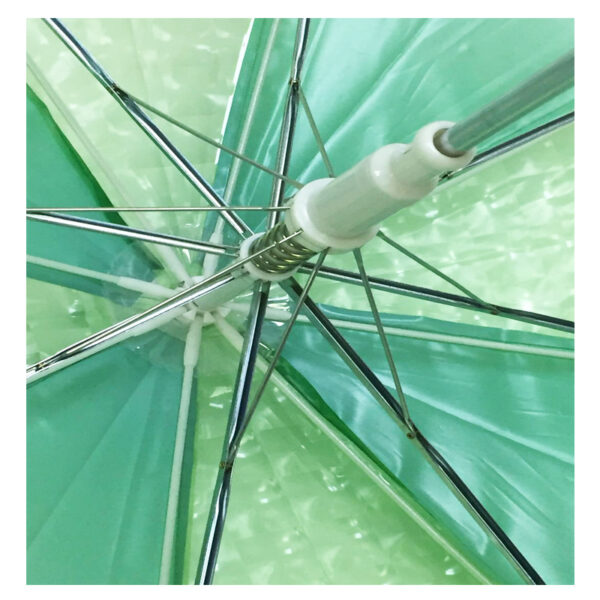 Wholesales manual open stick safe style children environmental protection kids transparent POE diamond cartoon umbrella