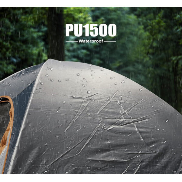 Camping Tent 2 Person Waterproof Windproof Tent with Rainfly Easy Set up-Portable Dome Tents for Camping