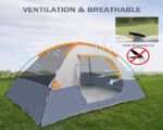 Camping Tent 2 Person Waterproof Windproof Tent with Rainfly Easy Set up-Portable Dome Tents for Camping