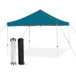 Pop Up Canopy Tent Outdoor Sport Instant Canopy with Heavy Duty Height Adjustble Frame and Roller Bag
