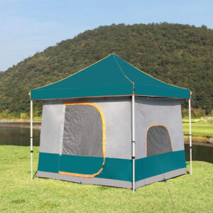Pop Up Canopy Tent Outdoor Sport Instant Canopy with Heavy Duty Height Adjustble Frame and Roller Bag