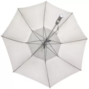 Hand open hex-angles charging electrici anti-thunder fiberglass portable battery windproof alloy fan umbrella