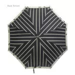Wholesales manual hand open stick children kids cartoon anti-uv ultraviolet-proof parasol embroidery lacing promotion umbrella