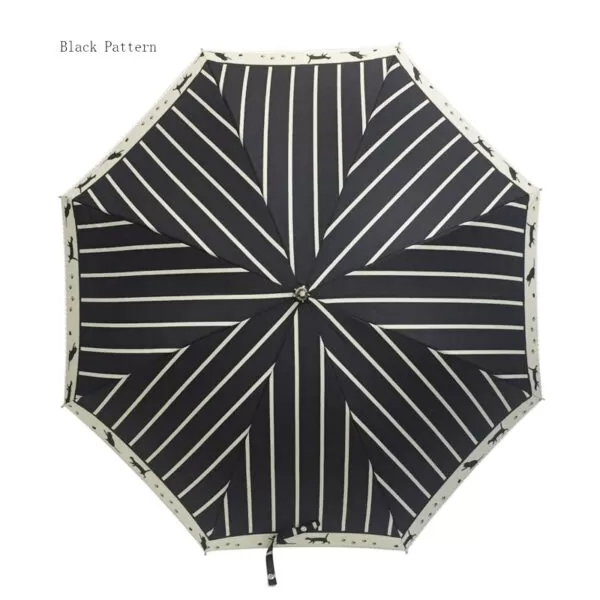 Wholesales manual hand open stick children kids cartoon anti-uv ultraviolet-proof parasol embroidery lacing promotion umbrella